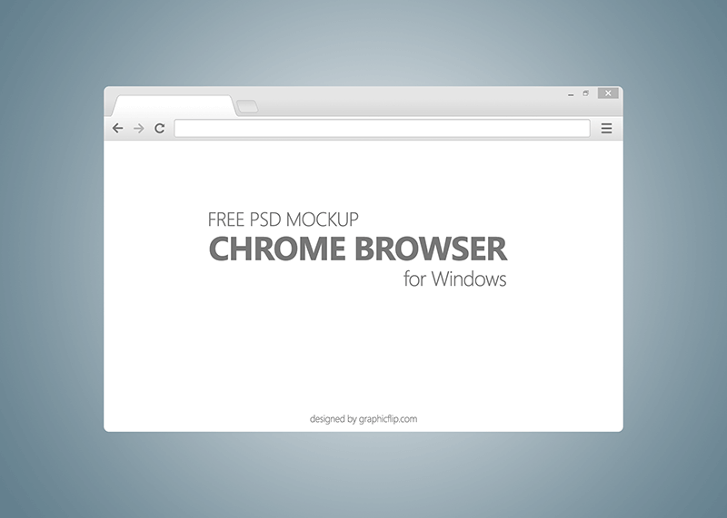 chrome-browser-minimal-psd-mockup