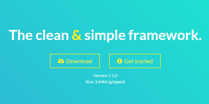 clean-simple-css-framework
