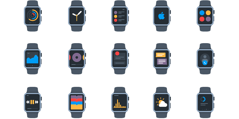 free-apple-watch-icon-pack