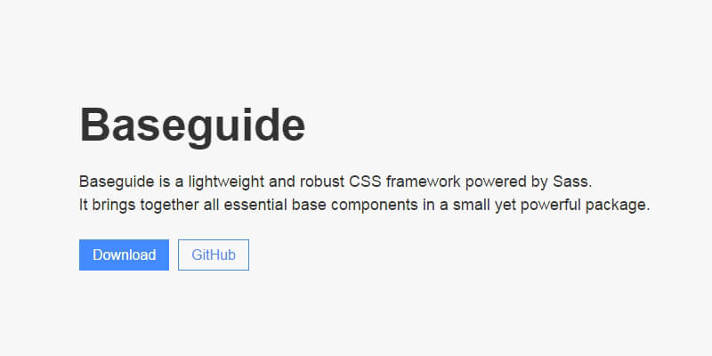lightweight-css-framework-baseguide