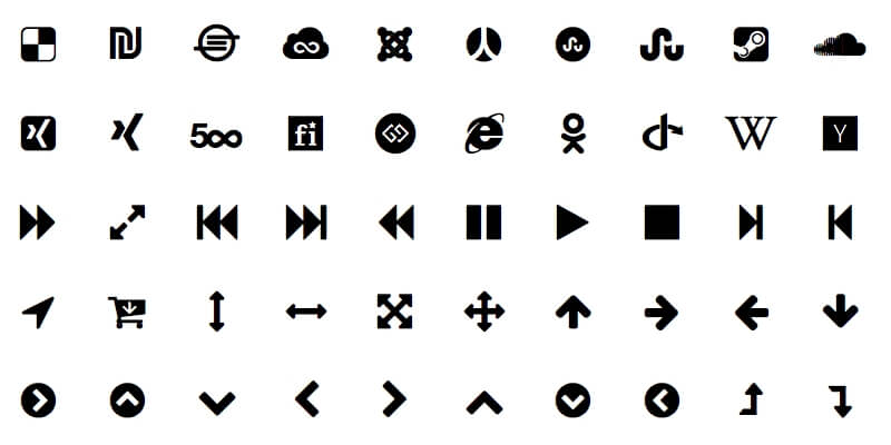 sketch-font-awesome-symbols-library