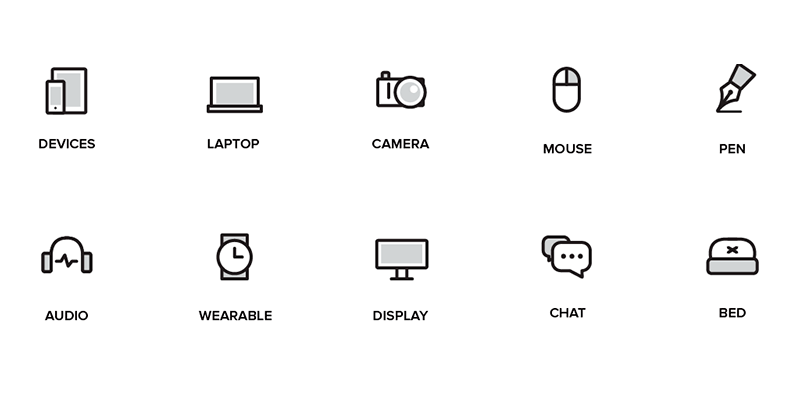 free-outlined-flat-icons-pack