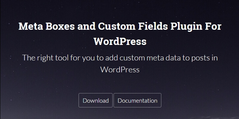 custom-meta-boxes-fields-wordpress-plugin