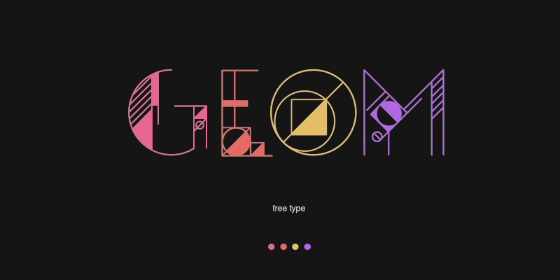 geometrical-ai-typeface