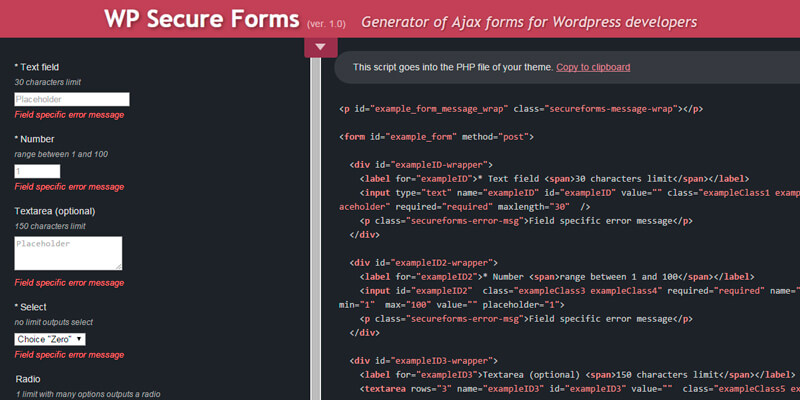 secure-wordpress-ajax-forms