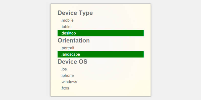 device-conditional-css