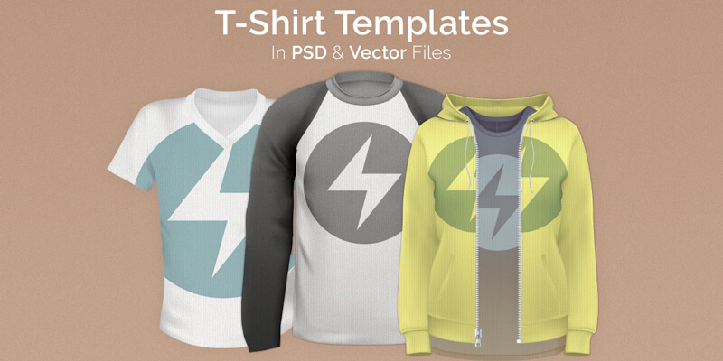 tshirts-psd-template-pack