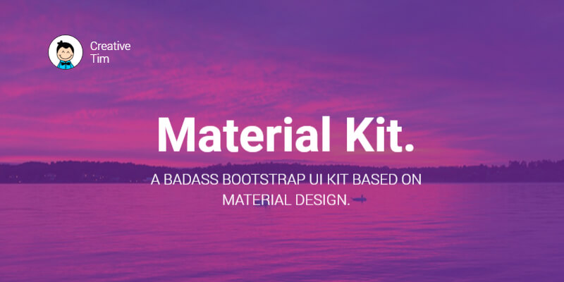 material-bootstrap-ui-kit