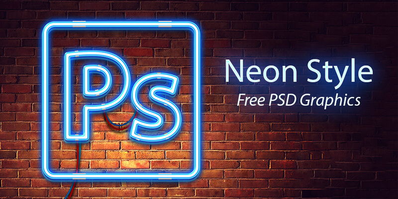 neon-style-psd-template