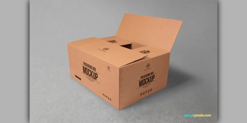 cardboard-box-mockup