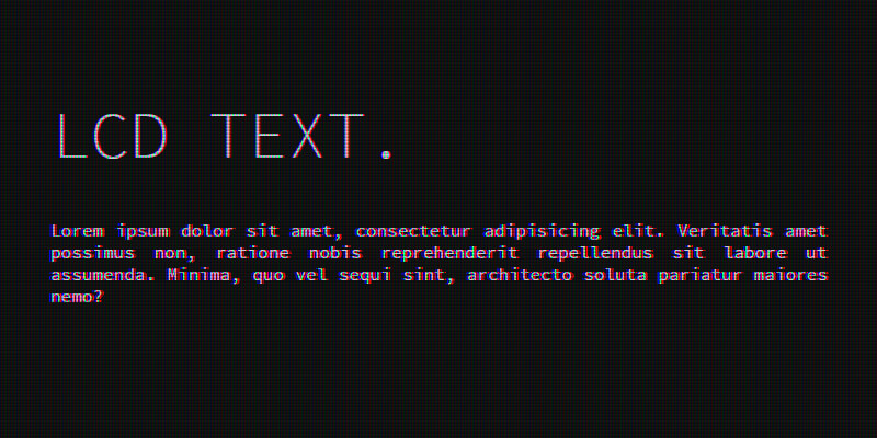 css-lcd-text-effect