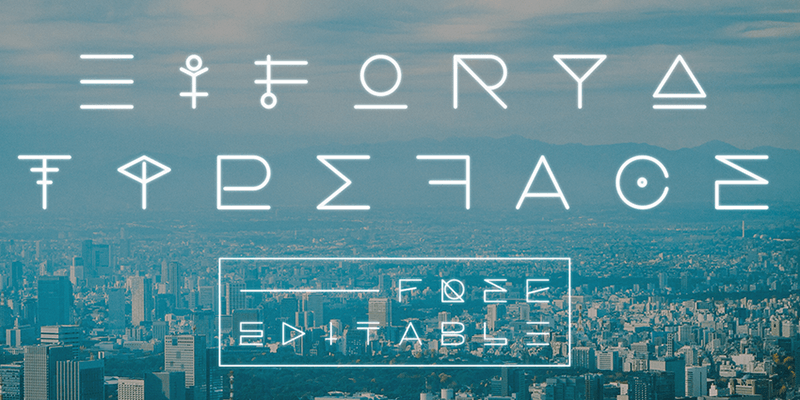 experimental-futuristic-font
