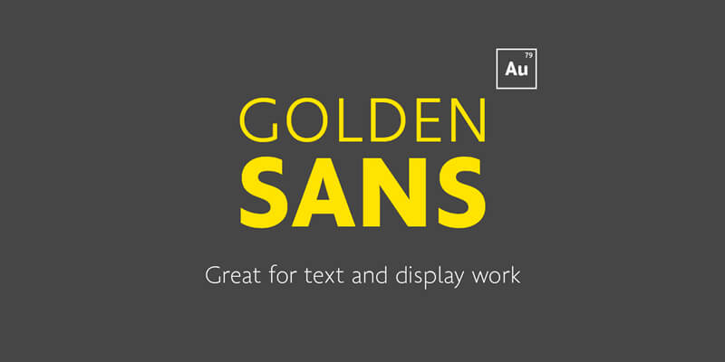 golden-sans-free-font