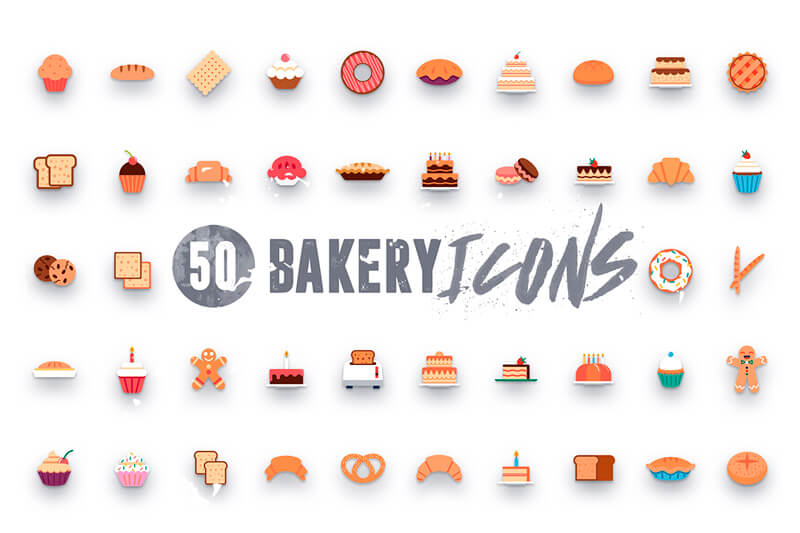 flat-vector-bakery-icons