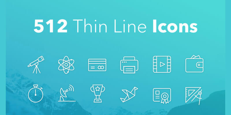 free-thin-line-vector-icons-bundle