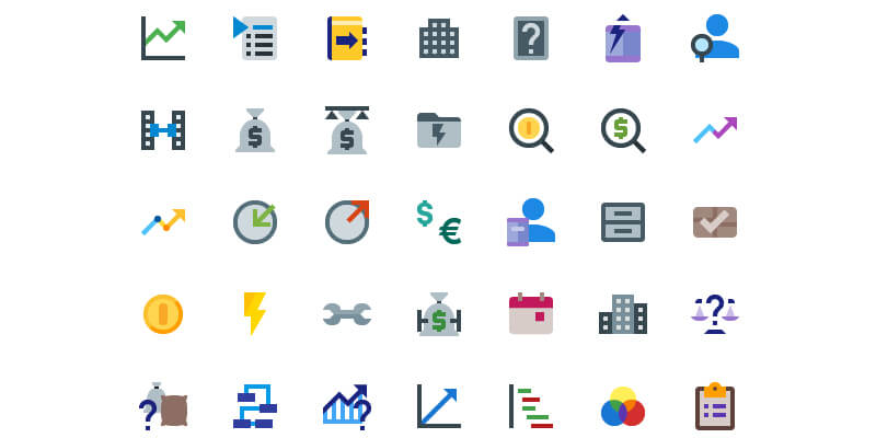 material-project-management-icon-pack