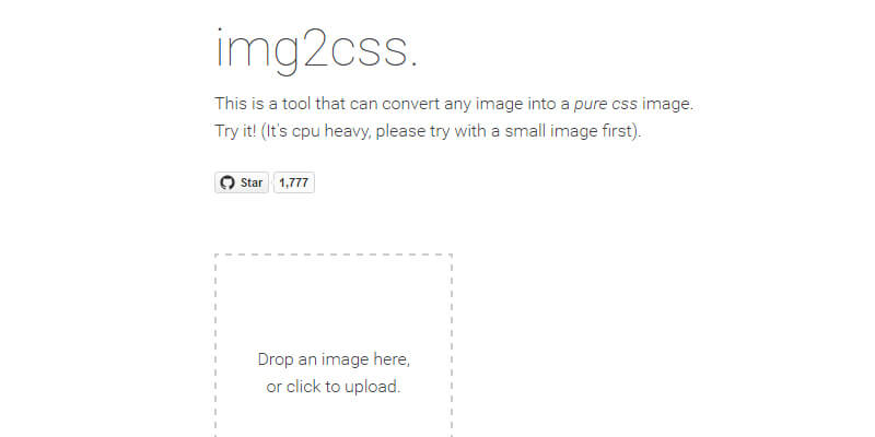 image-to-css-js-converter