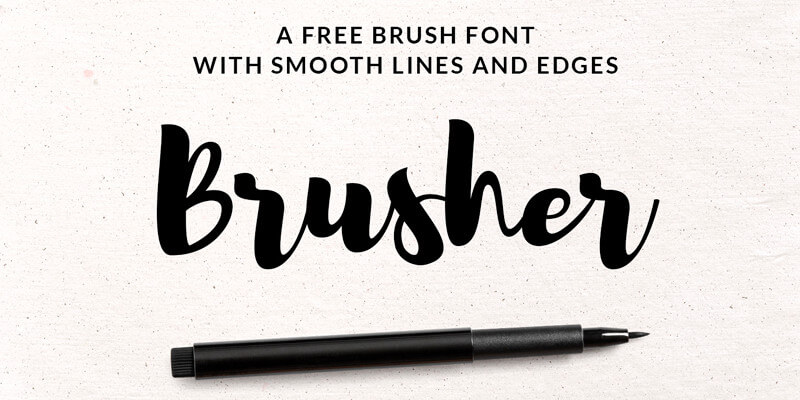free-stylish-brush-font