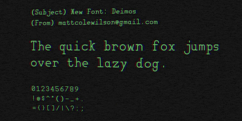 free-console-style-typeface