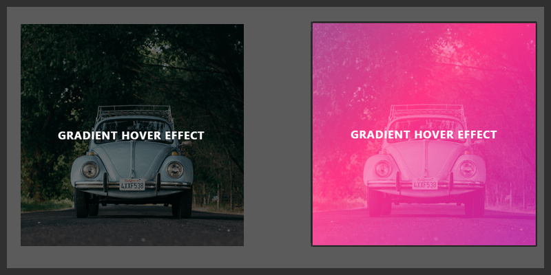 Pure CSS Gradient Image Hover Effect | Bypeople