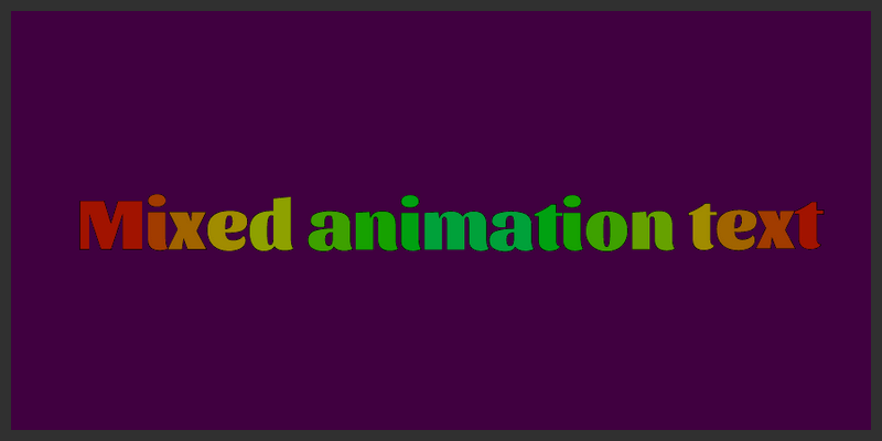 JavaScript Text Animations Collection | Bypeople