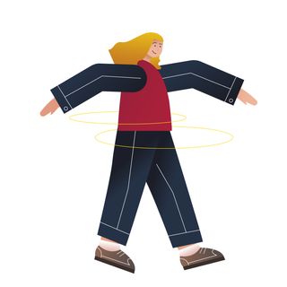 game woman leisure hula hoops skill