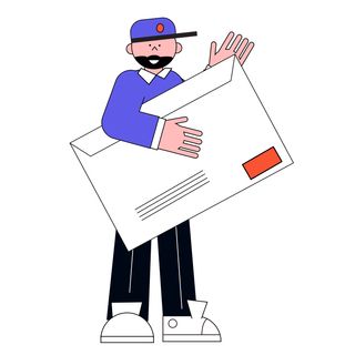 mail postman message letter confidential