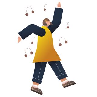 music dancing party karaoke woman