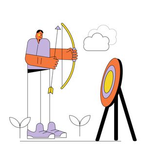 arch game target shooter shooting