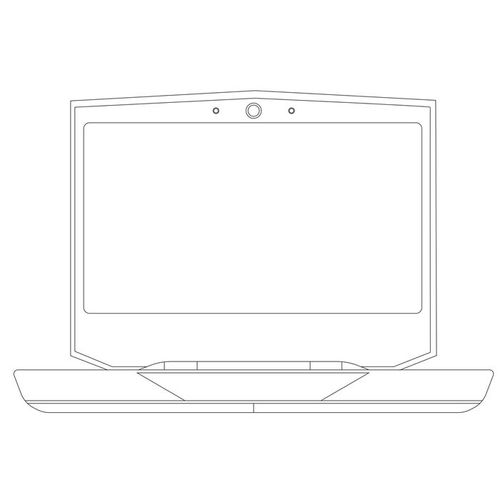 line mockup computer