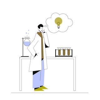 chemical experiment laboratory scientist