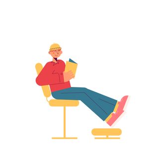 hobby man read rest book