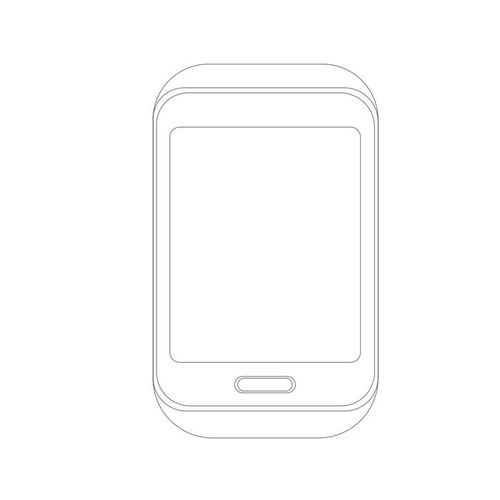 line watch mockup