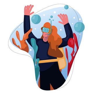 diving diver water ocean sport