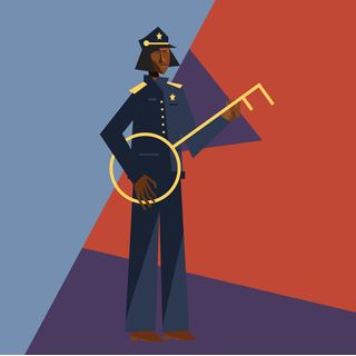 key security safety police watchman