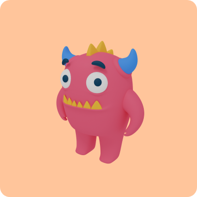 character monster 3d assets