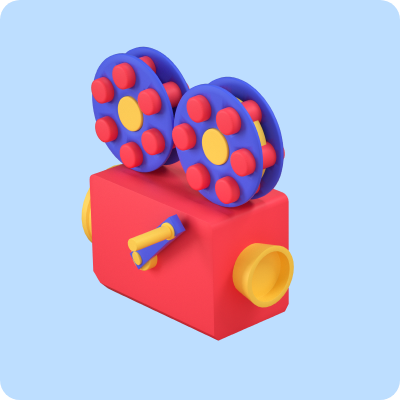icon projector 3d assets