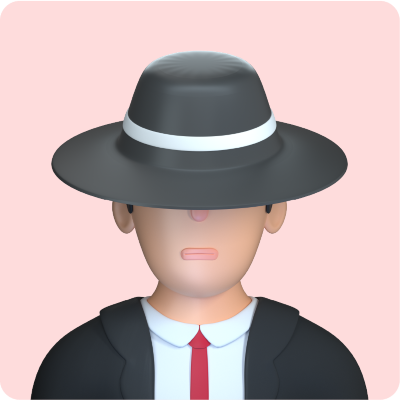 illustration detective 3d assets