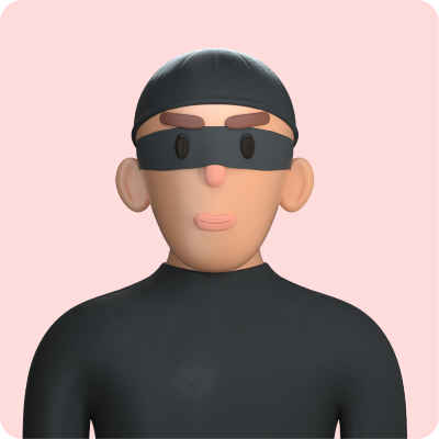 illustration thief 3d assets