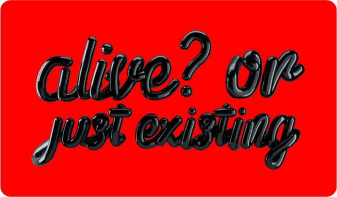 letter alive or just existing 3d assets