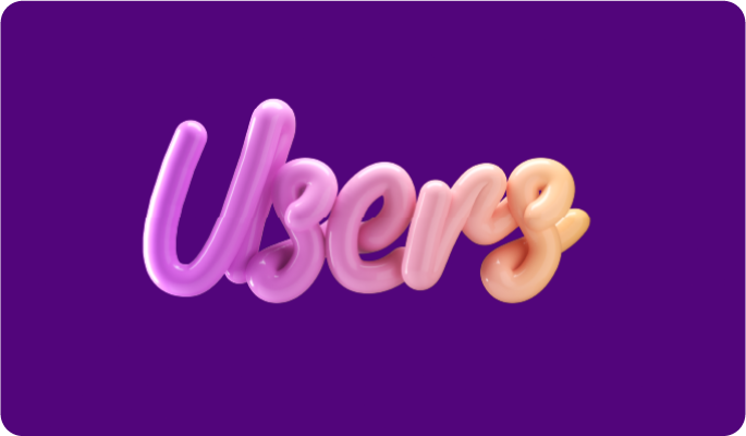 letter users 3d assets