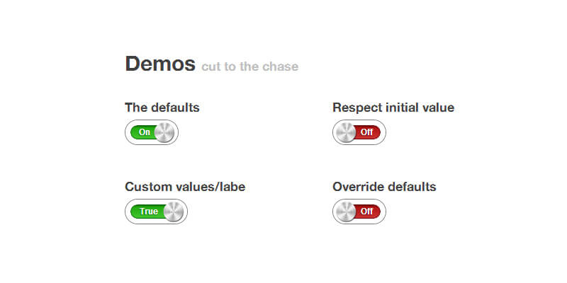 jQuery Switch: Fancy Toggle Switches | Bypeople