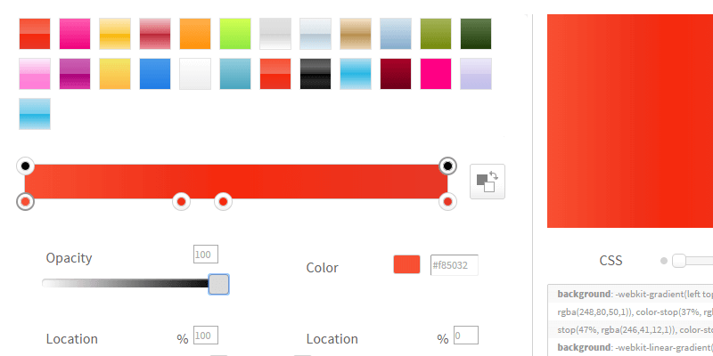 Multi-stop CSS Gradient Creation | Bypeople