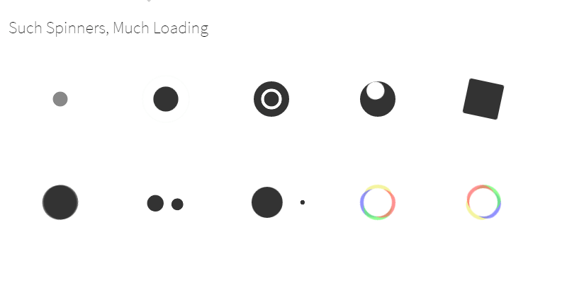 Multiple Styles CSS Loaders | Bypeople