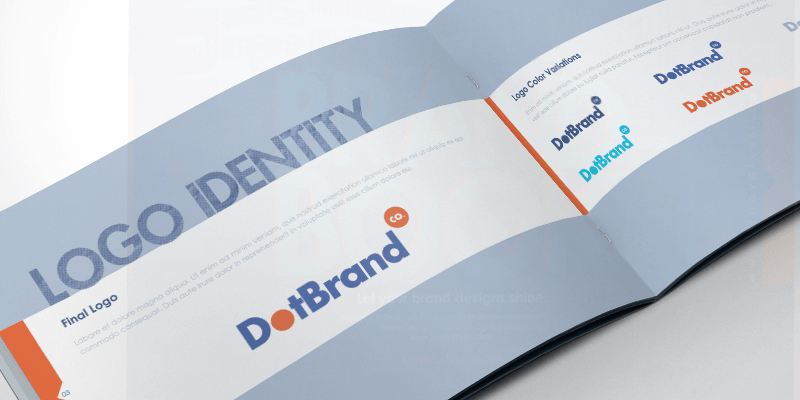 Download Free Indesign Brand Guidelines Mockup Bypeople