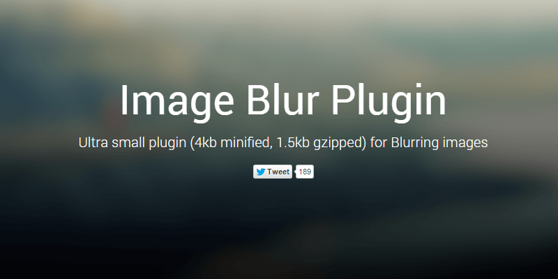 Với jQuery & CSS Image Blur Plugin, bạn có thể biến hình ảnh của mình thành những tác phẩm nghệ thuật chân thực và đẹp mắt. Với plugin này, công việc chỉ mất vài phút để thực hiện và kết quả sẽ khiến bạn hài lòng. 