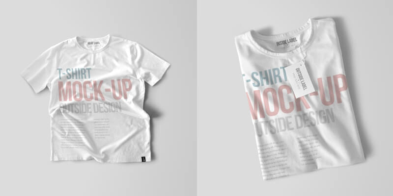 Download Free T-Shirt PSD Mockups Set - ByPeople
