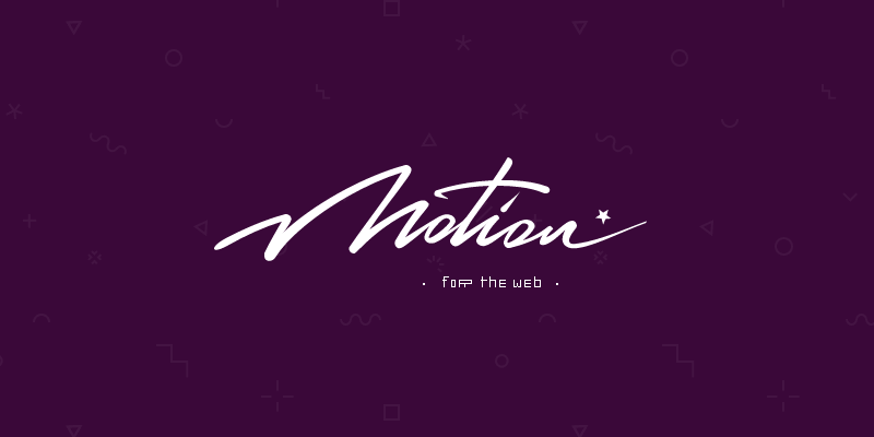 Motion: Stunning JavaScript Sound & Animation Library | Bypeople