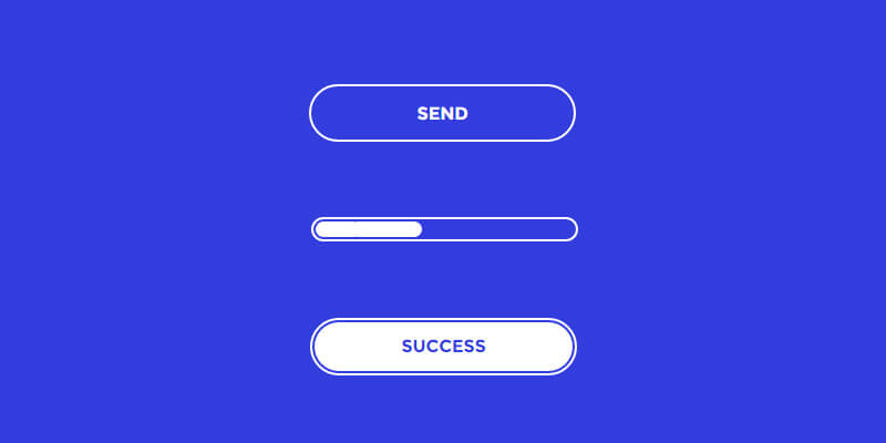 CSS Animated Send Button | Bypeople