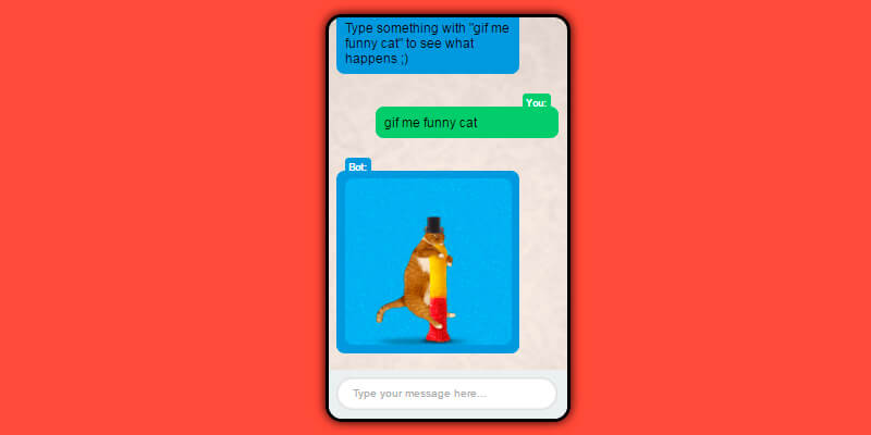 GIF Generator Chat Box | Bypeople
